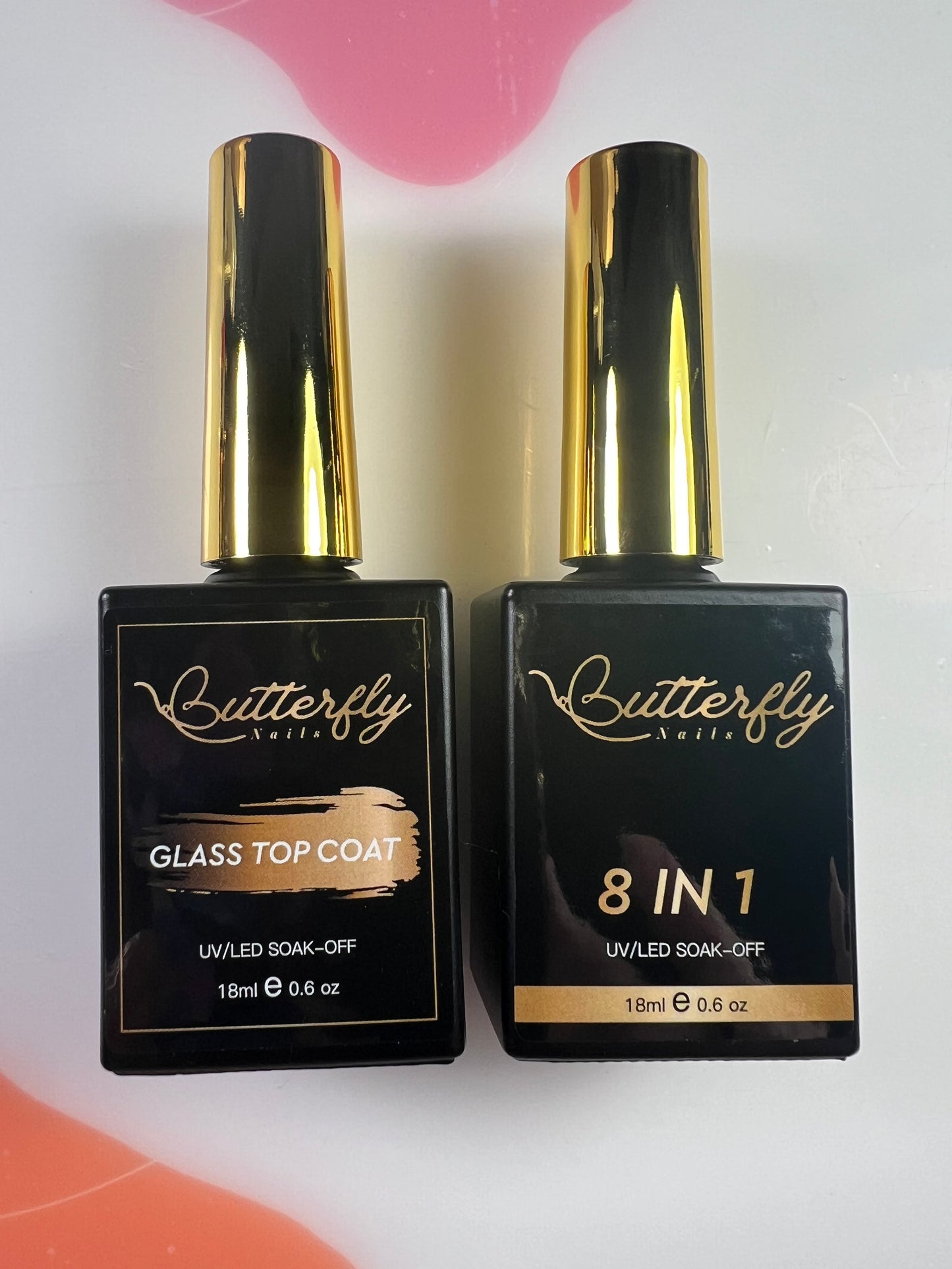 Top coat glass & base 8 en 1