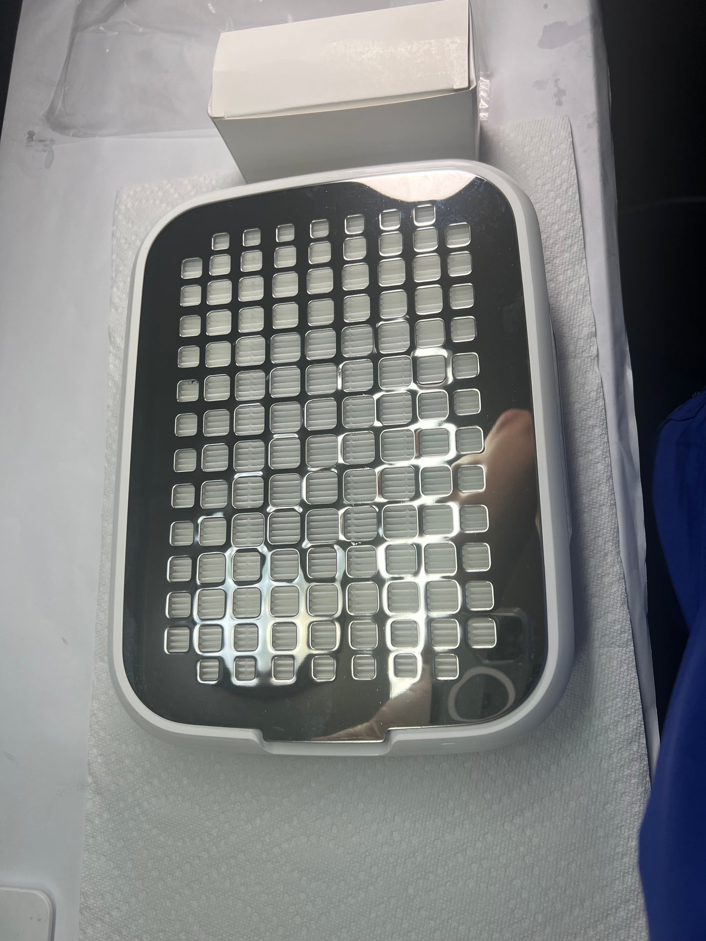 Extractor de polvo de uñas . Recargable .Grande y ajustable alta potencia de adsorción
