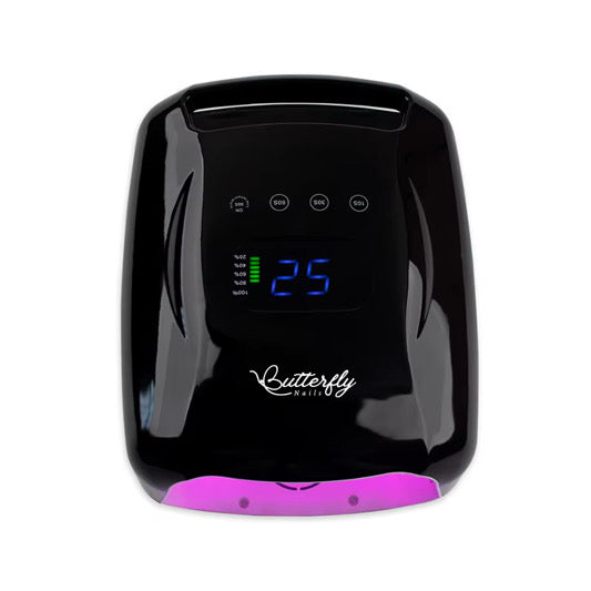 Lámpara profesional recargable led y UV para uñas , secado regular y lento
