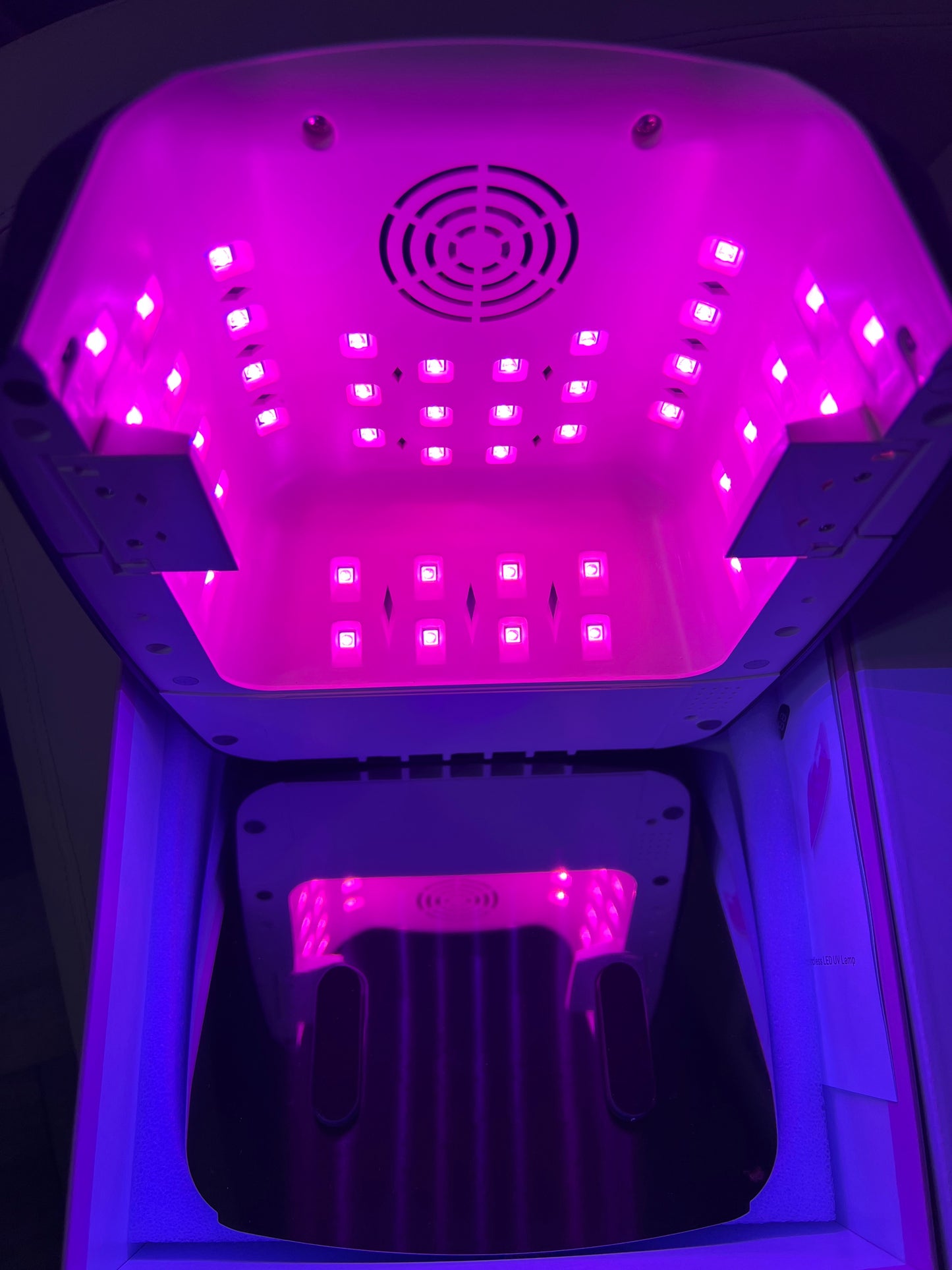 Lámpara profesional recargable led y UV para uñas , secado regular y lento