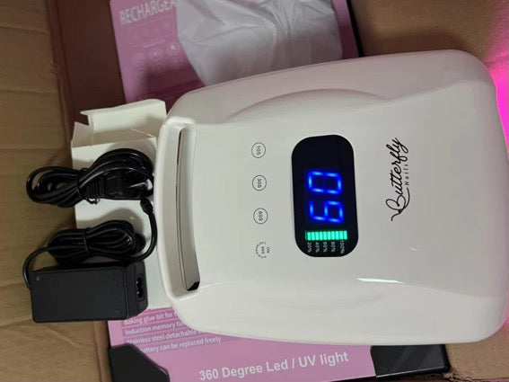 Lámpara de secado de uña led y UV 96 W