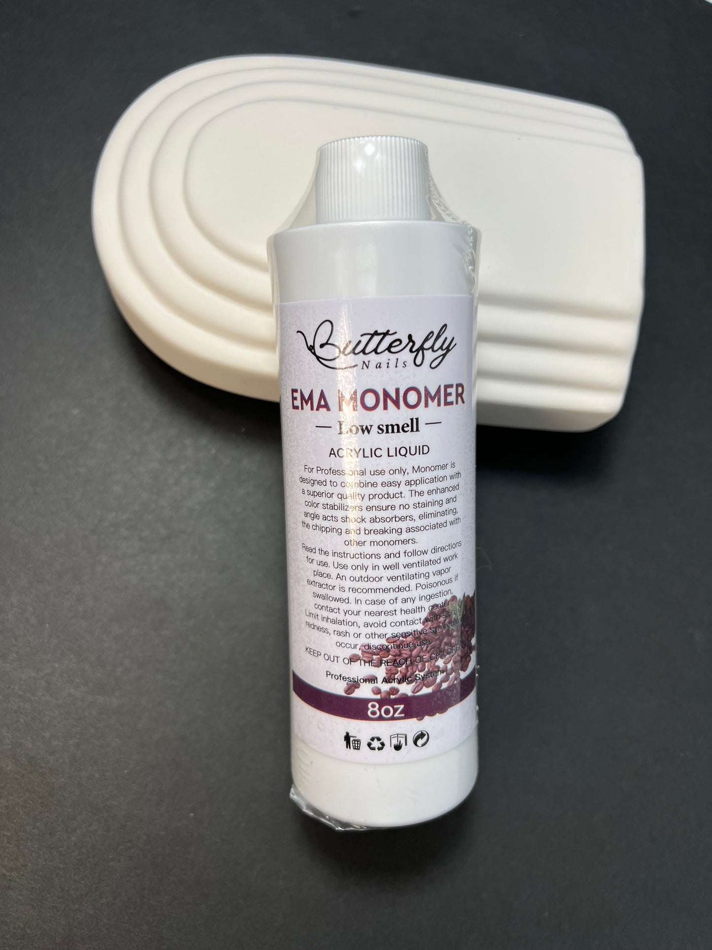 Ema monomer low smell 8 oz extract caffe secado medio