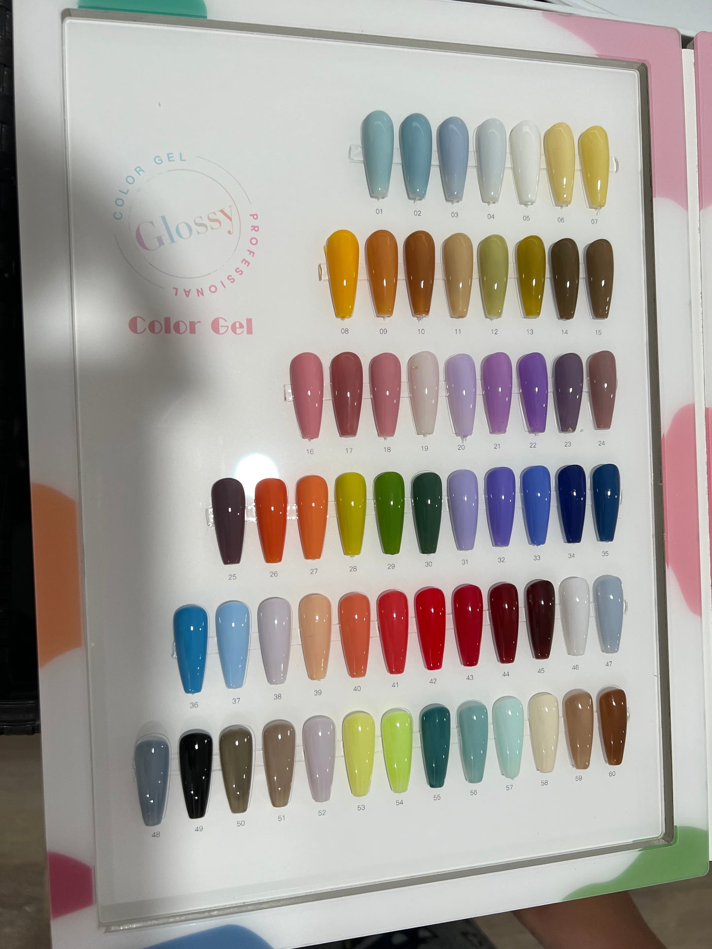 Gel polish set 60 colores 15 ml