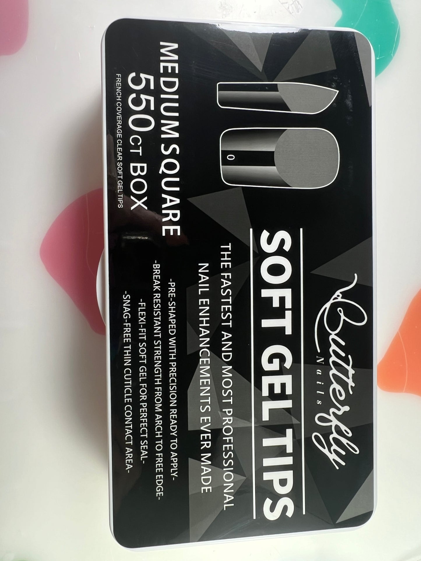 4 cajas soft gel tips